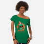 Dark Magic Frog-Womens-Off Shoulder-Tee-Studio Mootant