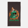 Dark Magic Frog-None-Beach-Towel-Studio Mootant