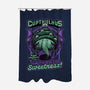 Cupcake Cthulhu-None-Polyester-Shower Curtain-Studio Mootant