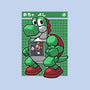 Mecha Green Dinosaur-None-Glossy-Sticker-Astrobot Invention