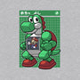 Mecha Green Dinosaur-Unisex-Zip-Up-Sweatshirt-Astrobot Invention