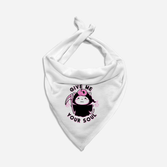 Give Me Your Soul-Cat-Bandana-Pet Collar-naomori