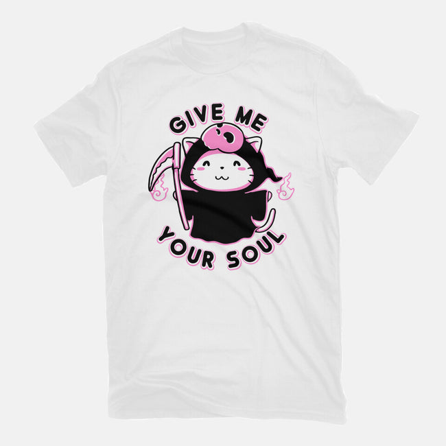 Give Me Your Soul-Womens-Basic-Tee-naomori