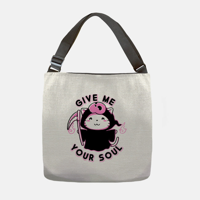 Give Me Your Soul-None-Adjustable Tote-Bag-naomori