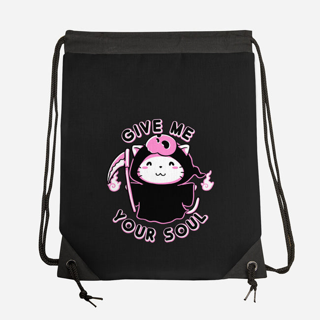 Give Me Your Soul-None-Drawstring-Bag-naomori