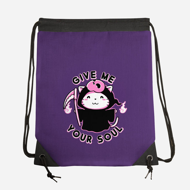 Give Me Your Soul-None-Drawstring-Bag-naomori