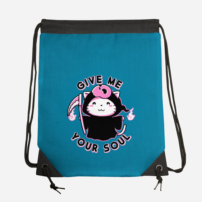 Give Me Your Soul-None-Drawstring-Bag-naomori