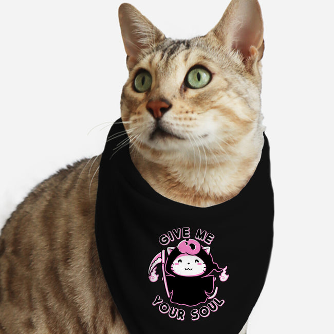 Give Me Your Soul-Cat-Bandana-Pet Collar-naomori