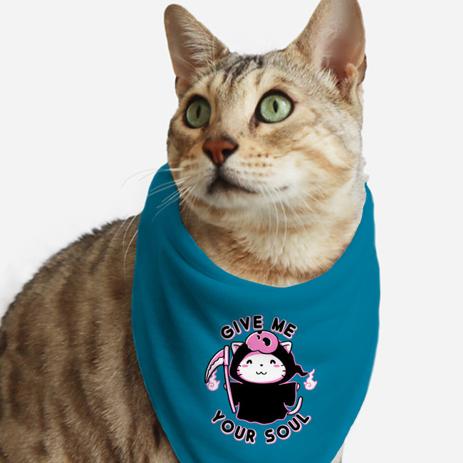 Give Me Your Soul-Cat-Bandana-Pet Collar-naomori