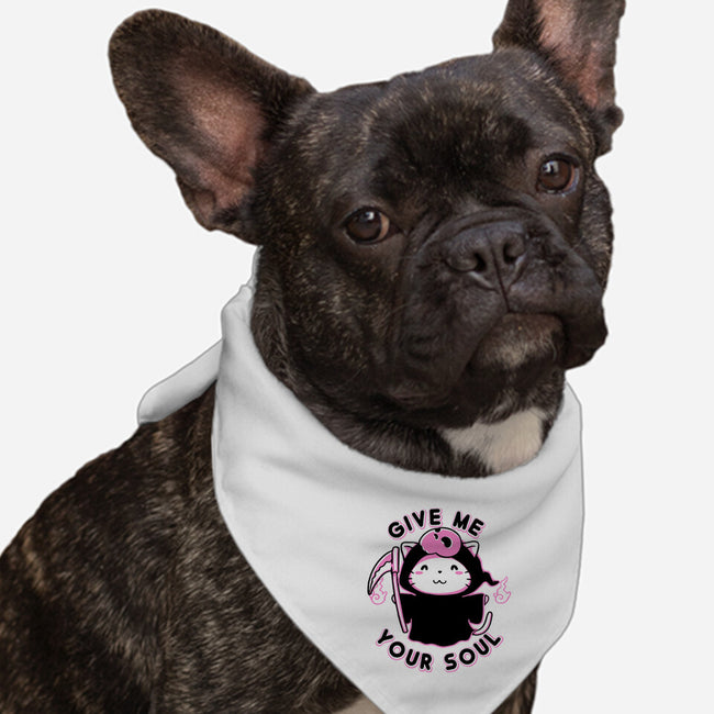 Give Me Your Soul-Dog-Bandana-Pet Collar-naomori