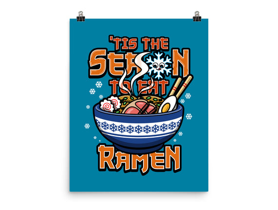 Tis The Season To Eat Ramen