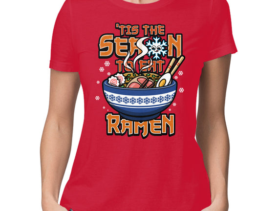 Tis The Season To Eat Ramen