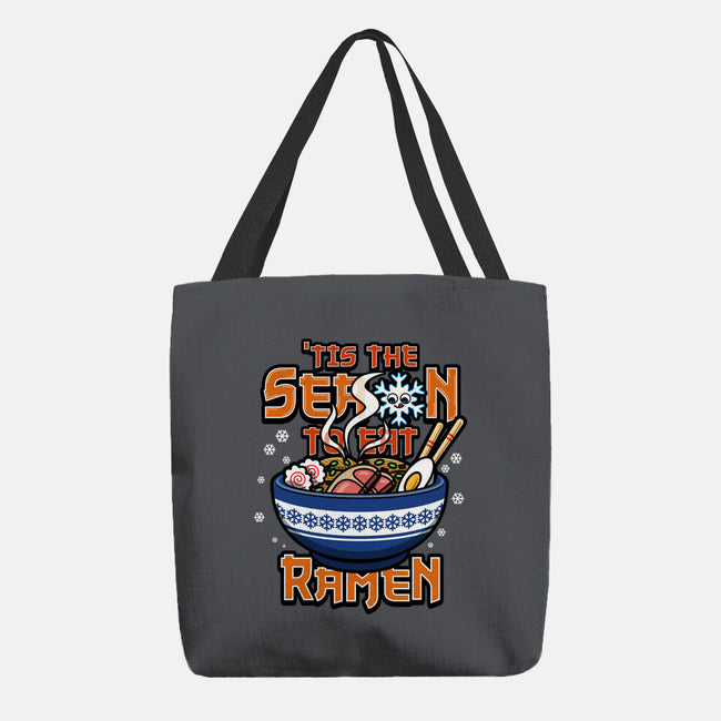 Tis The Season To Eat Ramen-None-Basic Tote-Bag-Boggs Nicolas