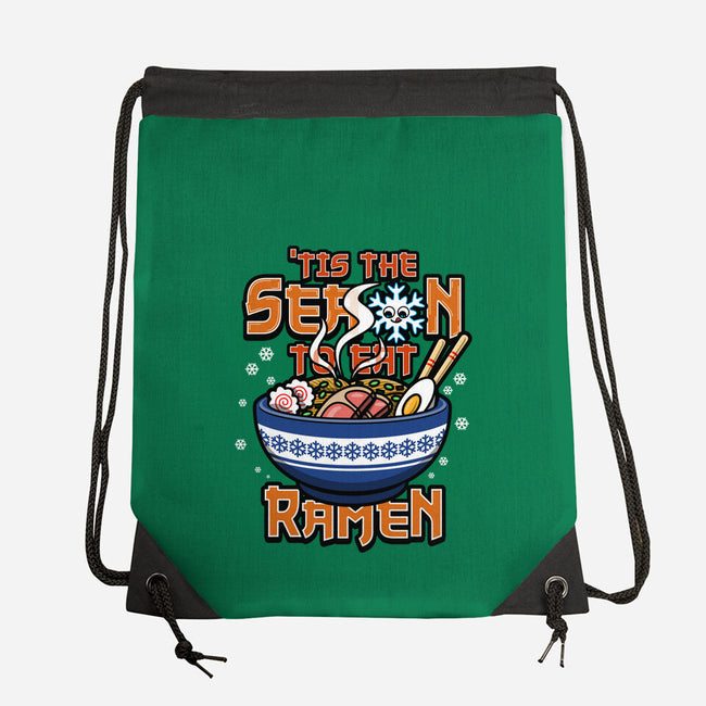 Tis The Season To Eat Ramen-None-Drawstring-Bag-Boggs Nicolas