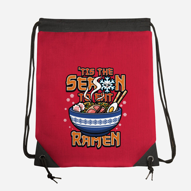 Tis The Season To Eat Ramen-None-Drawstring-Bag-Boggs Nicolas