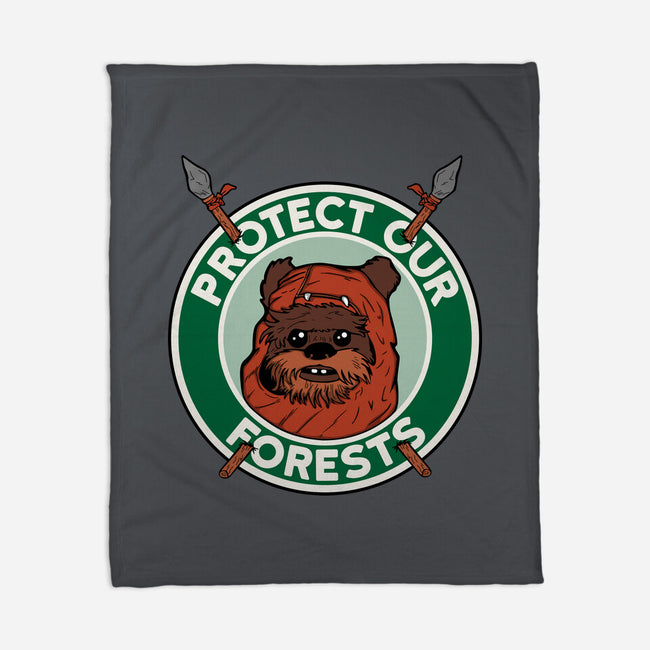 Protect Our Forests-None-Fleece-Blanket-Melonseta