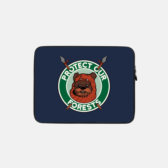 Protect Our Forests-None-Zippered-Laptop Sleeve-Melonseta