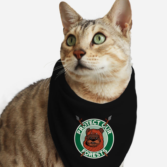 Protect Our Forests-Cat-Bandana-Pet Collar-Melonseta