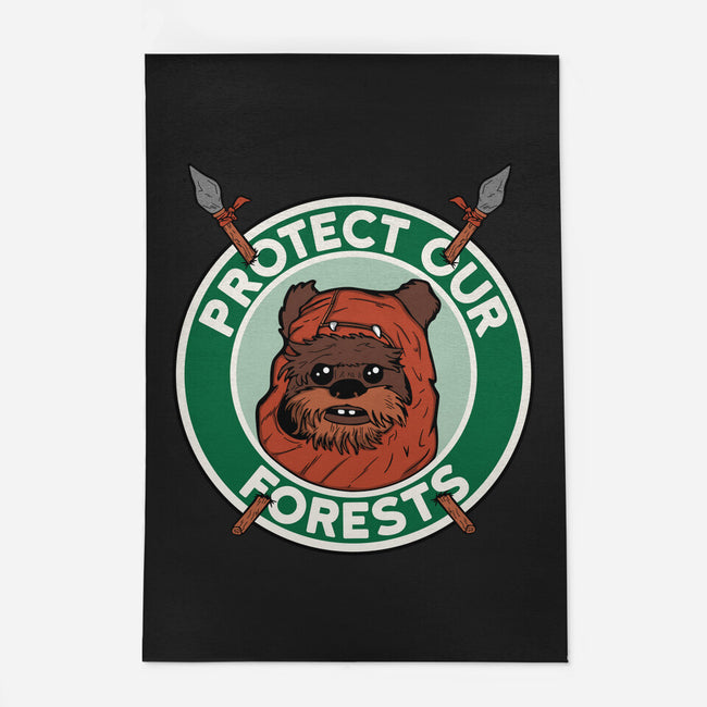 Protect Our Forests-None-Outdoor-Rug-Melonseta