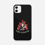 Death Drinking Coffee-iPhone-Snap-Phone Case-tobefonseca