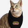 Vintage Alien Warning-Cat-Bandana-Pet Collar-NMdesign