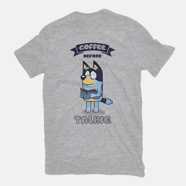 Coffee Before Talkie-Womens-Fitted-Tee-Claudia