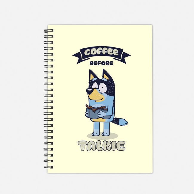Coffee Before Talkie-None-Dot Grid-Notebook-Claudia