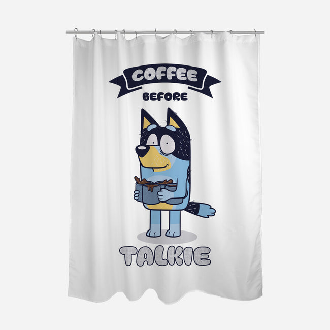 Coffee Before Talkie-None-Polyester-Shower Curtain-Claudia