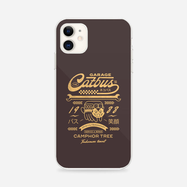 Half Cat Half Bus Garage-iPhone-Snap-Phone Case-Logozaste