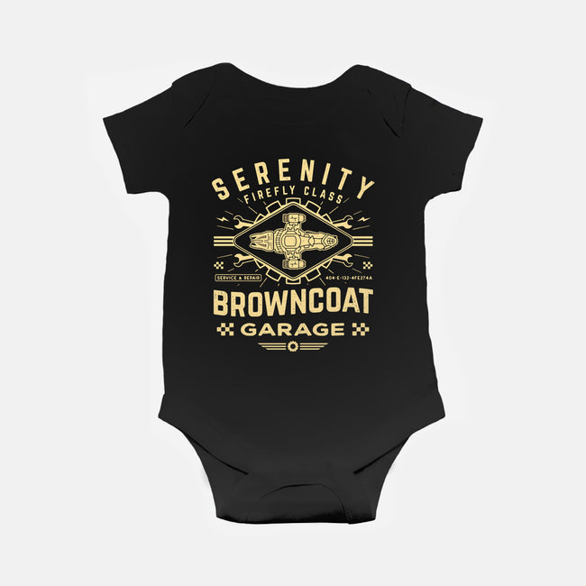 Browncoat Garage-Baby-Basic-Onesie-Logozaste