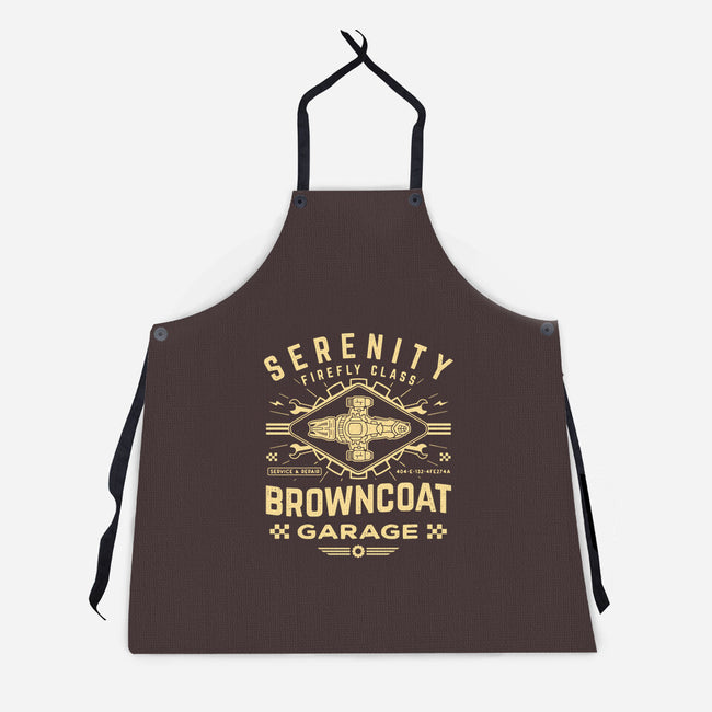 Browncoat Garage-Unisex-Kitchen-Apron-Logozaste