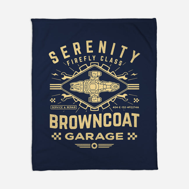 Browncoat Garage-None-Fleece-Blanket-Logozaste