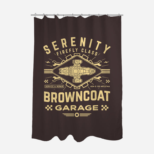 Browncoat Garage-None-Polyester-Shower Curtain-Logozaste