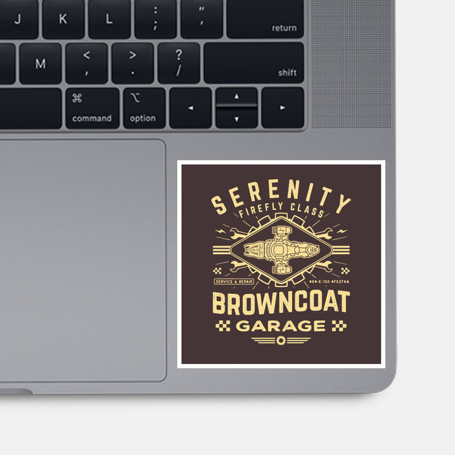 Browncoat Garage-None-Glossy-Sticker-Logozaste