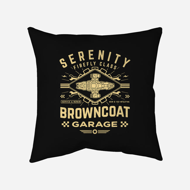 Browncoat Garage-None-Removable Cover w Insert-Throw Pillow-Logozaste