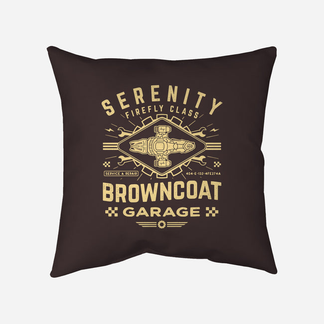 Browncoat Garage-None-Removable Cover w Insert-Throw Pillow-Logozaste