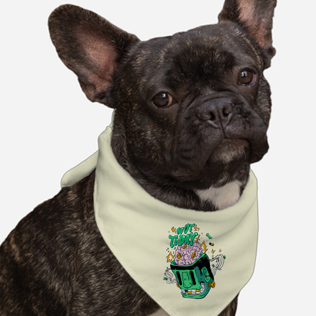 Mood Is Not Today-Dog-Bandana-Pet Collar-Coppernix