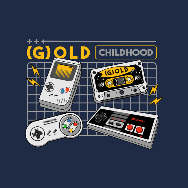 Gold Childhood-Cat-Bandana-Pet Collar-spoilerinc