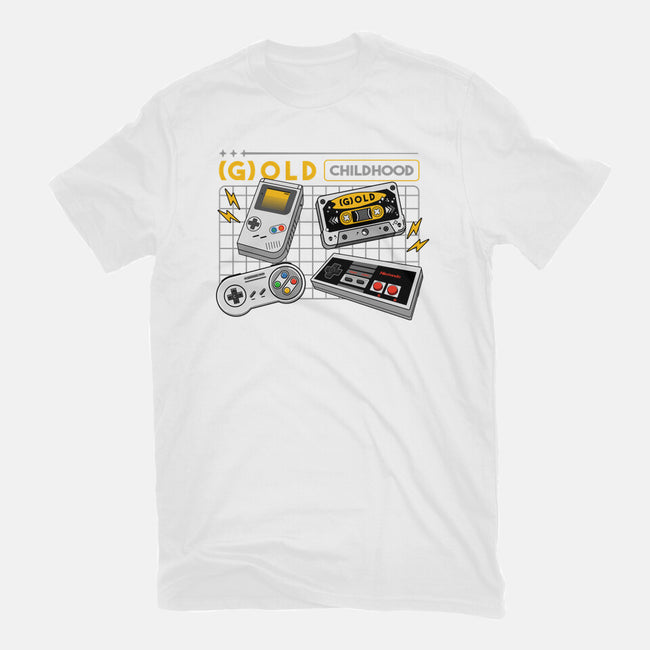 Gold Childhood-Mens-Basic-Tee-spoilerinc