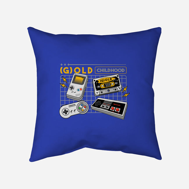 Gold Childhood-None-Non-Removable Cover w Insert-Throw Pillow-spoilerinc