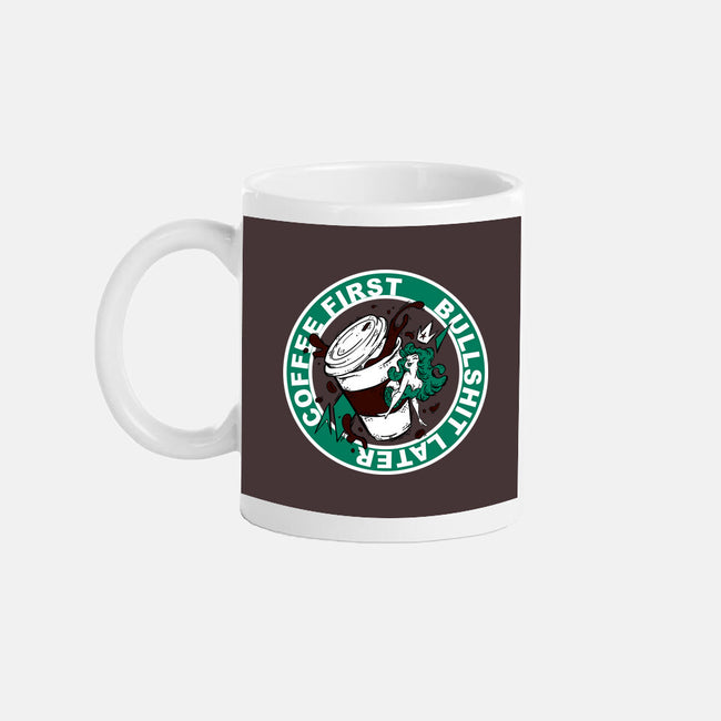 Coffee First BS Later-None-Mug-Drinkware-Coppernix