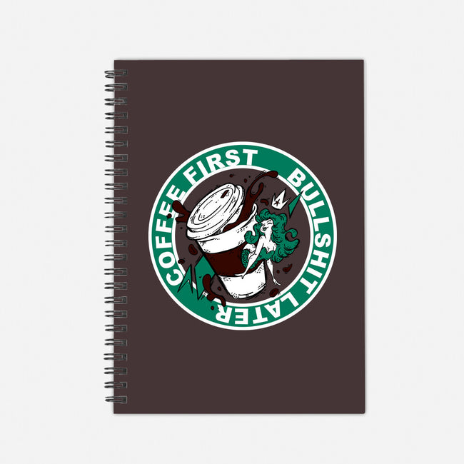 Coffee First BS Later-None-Dot Grid-Notebook-Coppernix