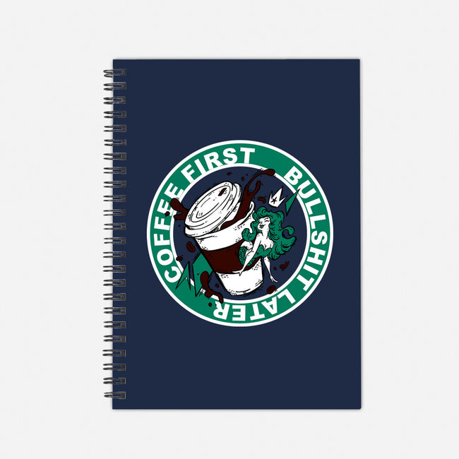 Coffee First BS Later-None-Dot Grid-Notebook-Coppernix