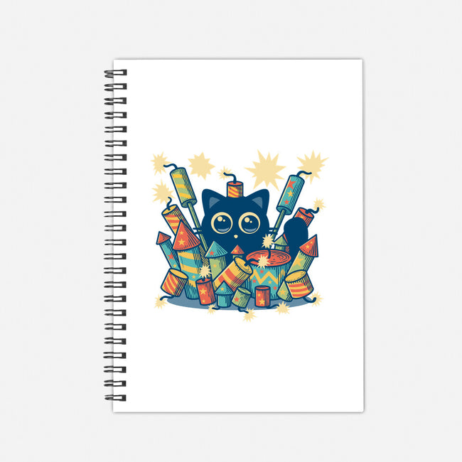 Explosive Kitty-None-Dot Grid-Notebook-erion_designs