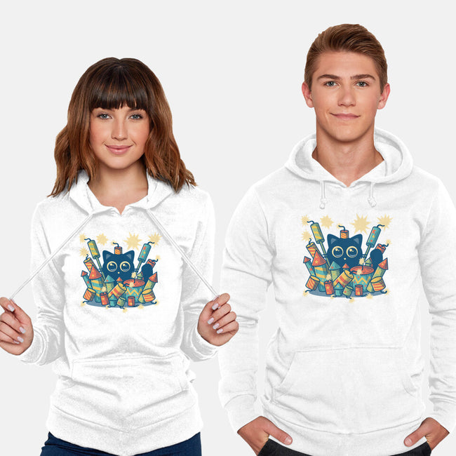 Explosive Kitty-Unisex-Pullover-Sweatshirt-erion_designs