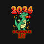 2024 Is Gonna Be Lit-Womens-V-Neck-Tee-Boggs Nicolas