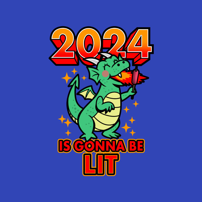 2024 Is Gonna Be Lit-Unisex-Crew Neck-Sweatshirt-Boggs Nicolas