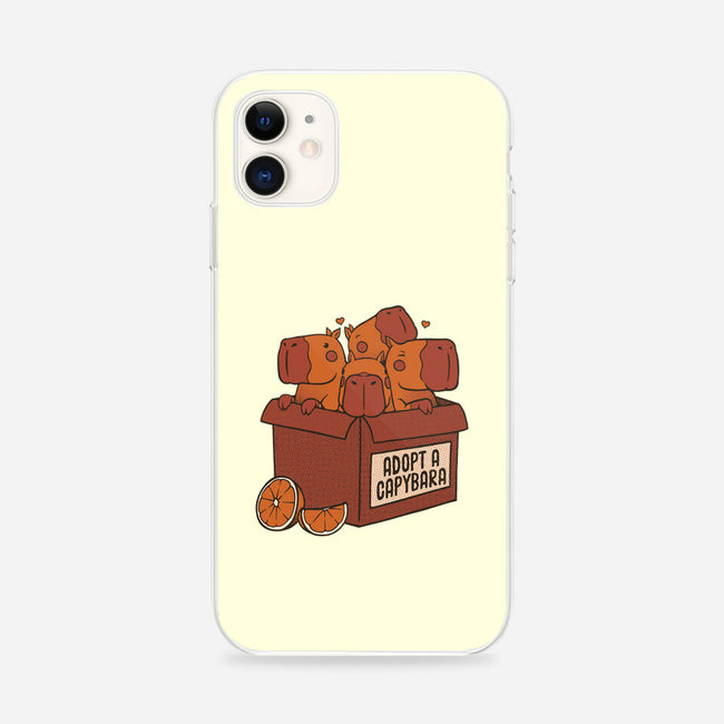 Adopt A Capybara-iPhone-Snap-Phone Case-tobefonseca