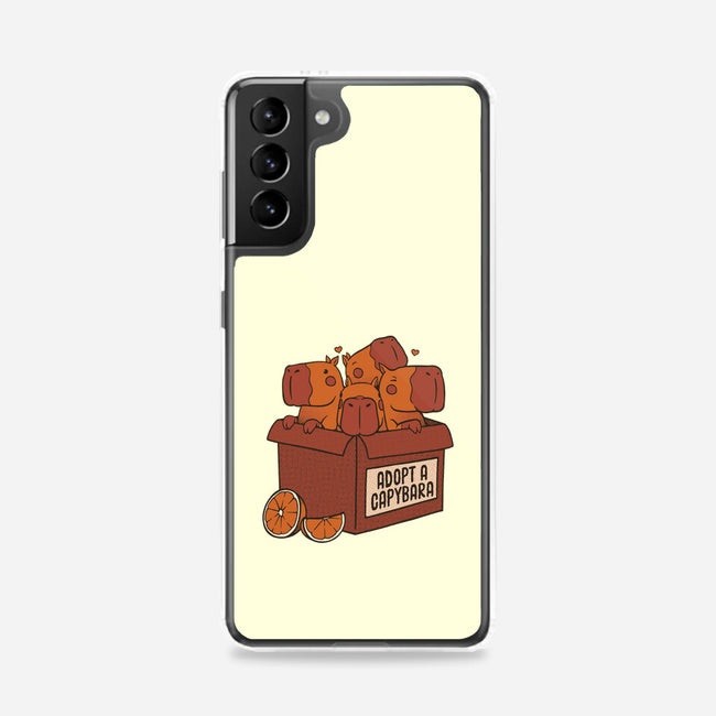 Adopt A Capybara-Samsung-Snap-Phone Case-tobefonseca