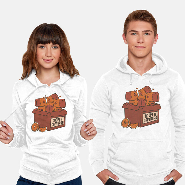 Adopt A Capybara-Unisex-Pullover-Sweatshirt-tobefonseca